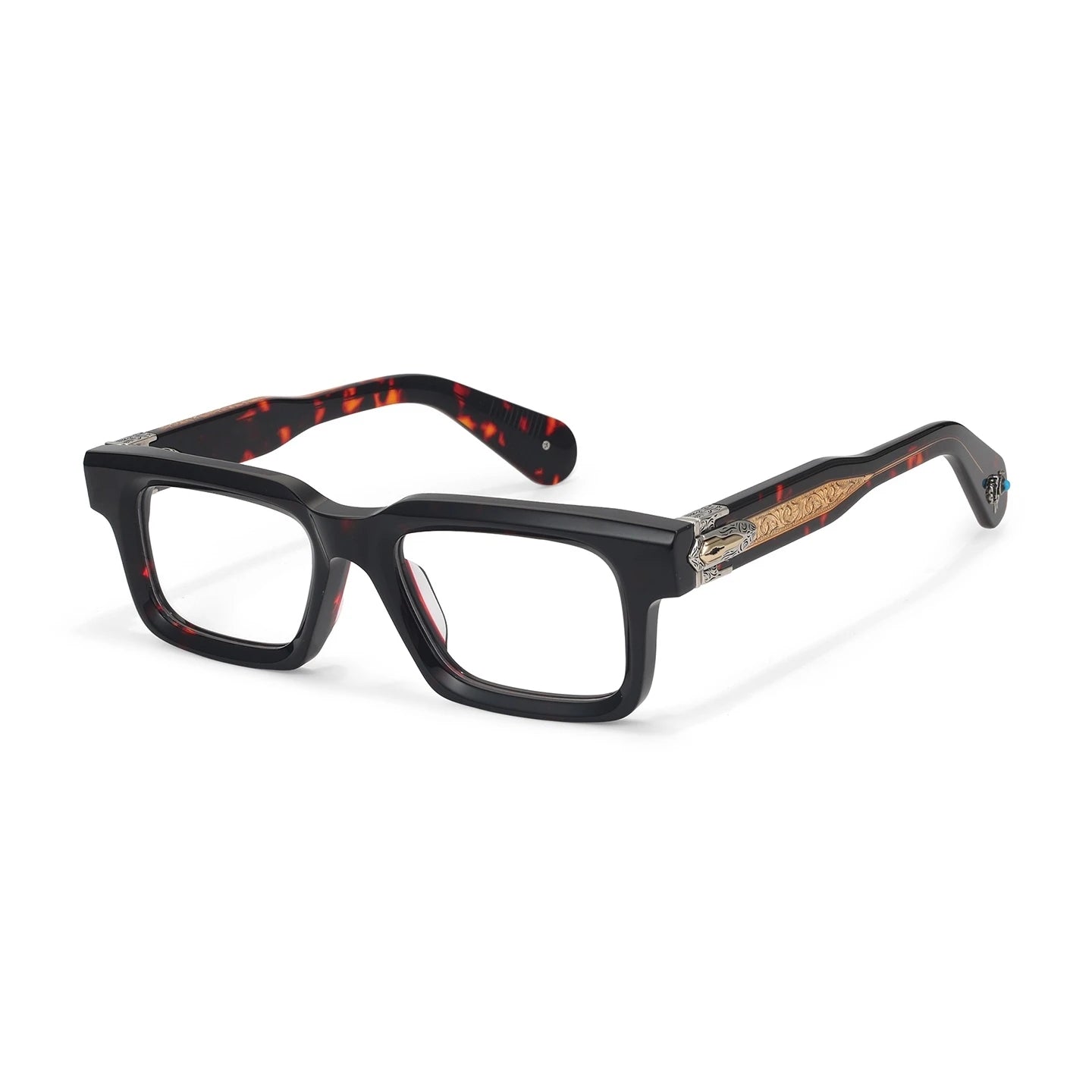 PRILEY Belvedere Vintage Square Sunglasses for Men & Women