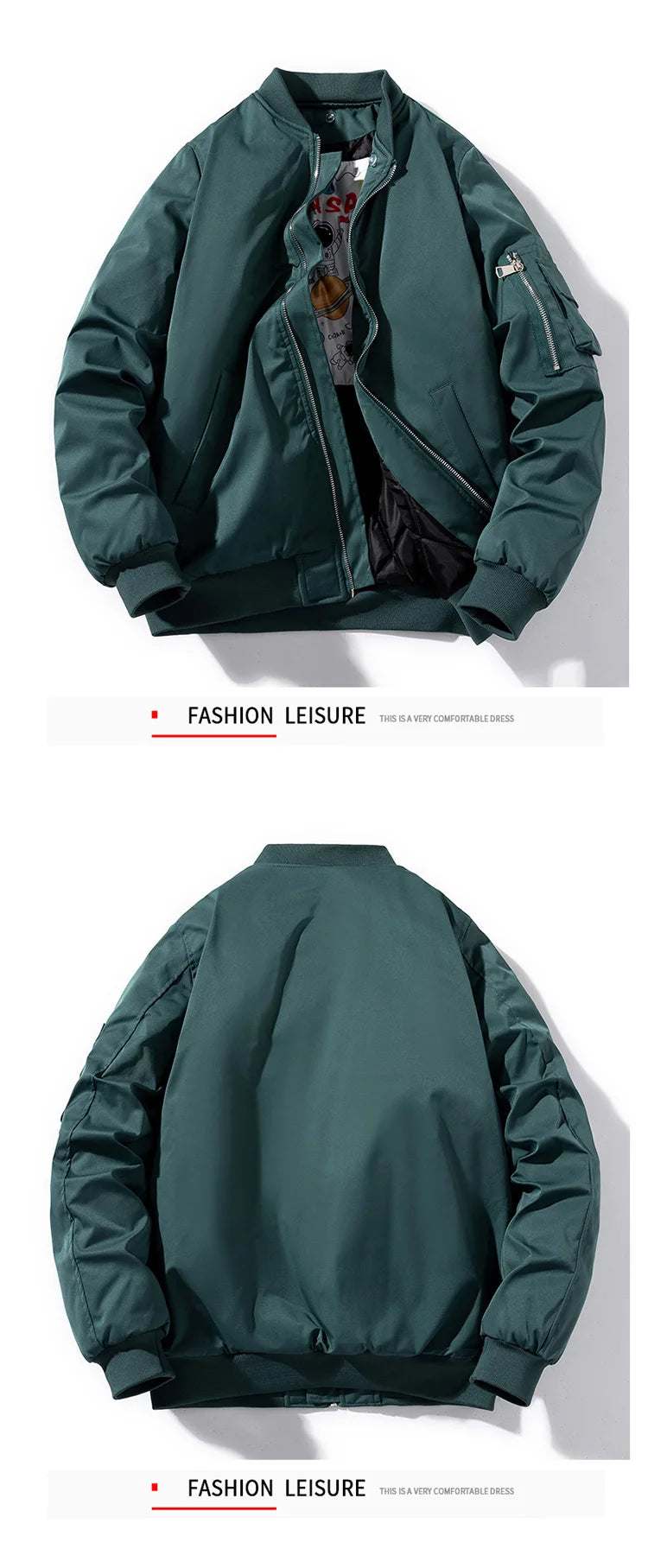 Hooded Bomber Pilot Jacket