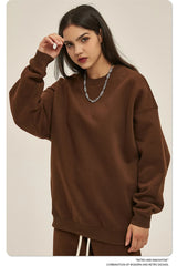 Men's 350gsm Fleece Crewneck Sweatshirt