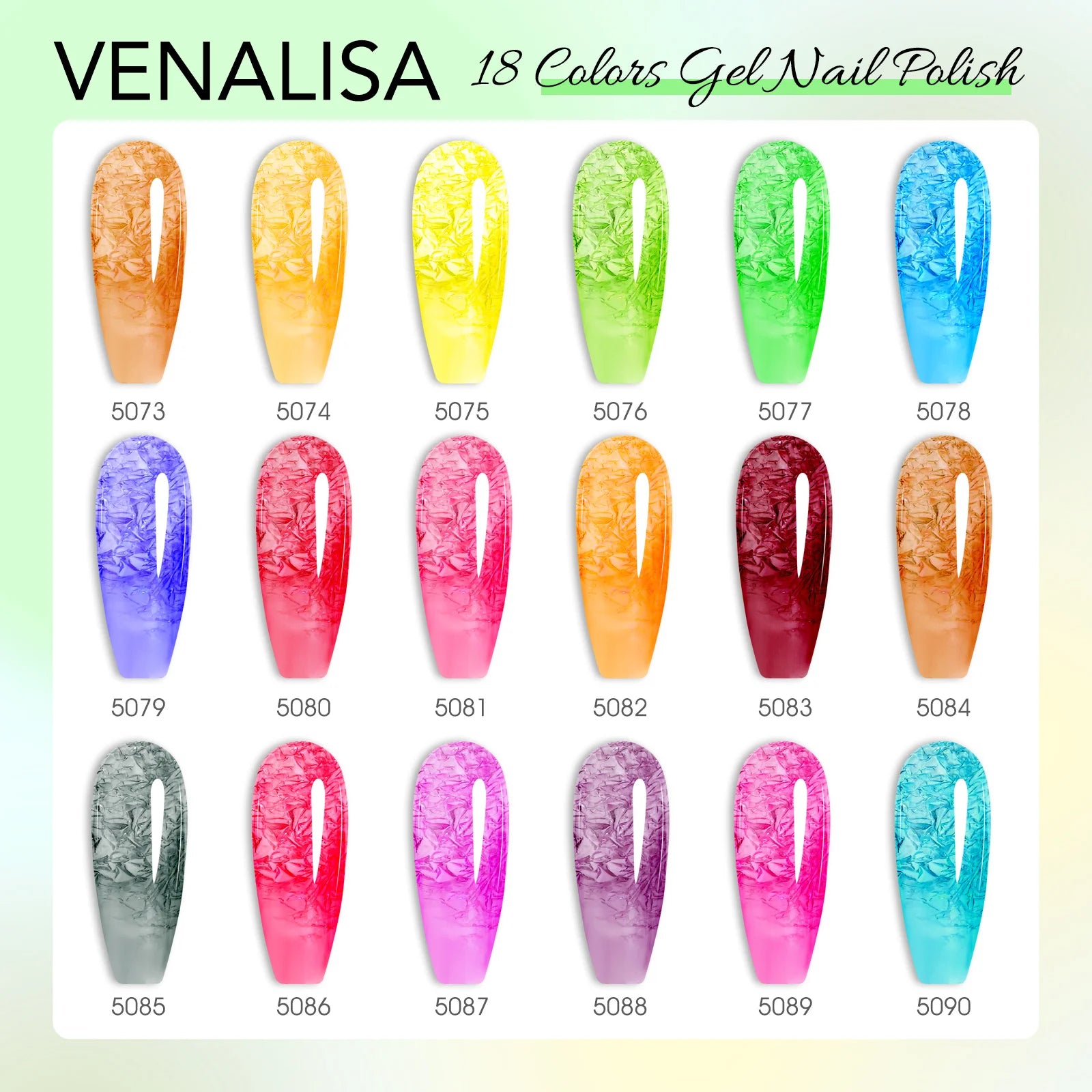 VENALISA 10ml Gel Polish Kit – HEMA & TPO Free