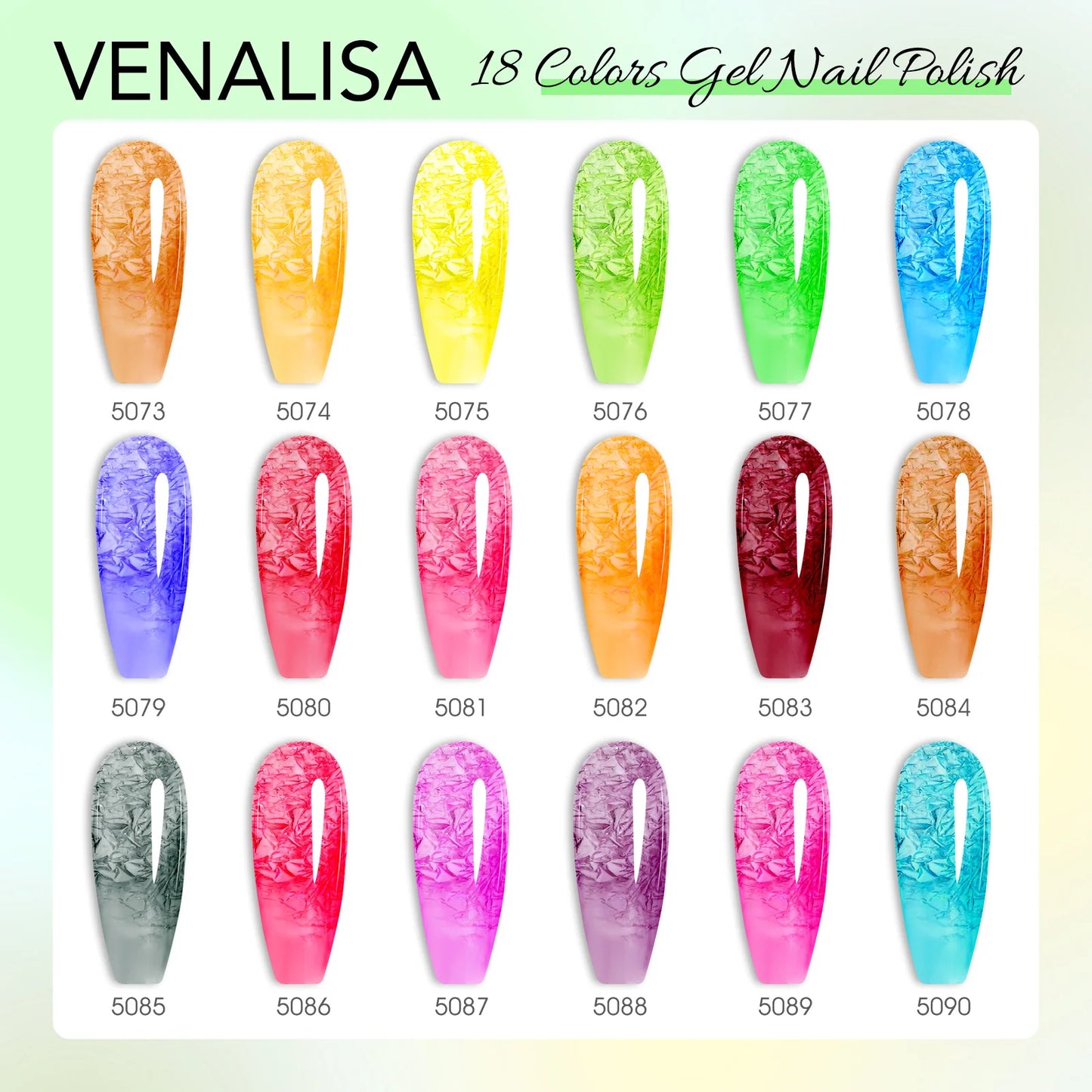 VENALISA VIP Kit 10ml Nail Gel Polish HEMA TPO FREE Gorgeous Colors Gel Pigment Professional Nail Art Long-lasting Gel Varnish