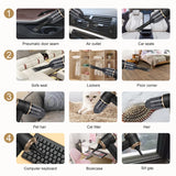 Wireless Car Vacuum Cleaner for Cleaning Bedroom Carpets Portable High Power Function Home Appliance Cleaning Machine