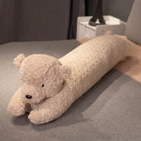 Long Rabbit Plush Body Pillow Large Cute Bear Stuffed Rabbit Sleeping Cushion Decorative Body Pillow Chair Back Cushion Decor