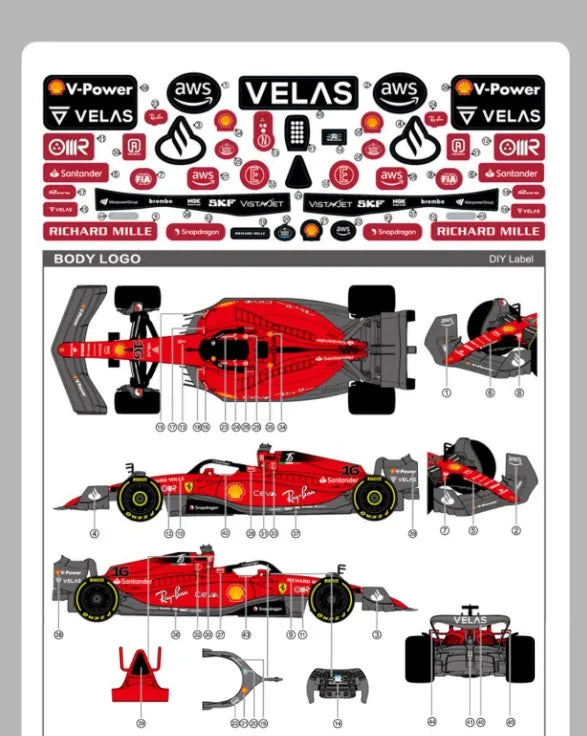 1/12 F1 Super CAR RC CAR F1 Racing Remote Control Vehicle Toy Model Collection Gift For Children Electric Toy Gift