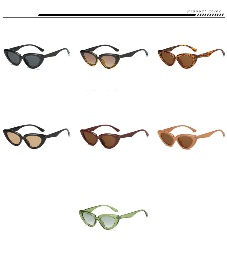 Women's Vintage Cat Eye Sunglasses – UV400