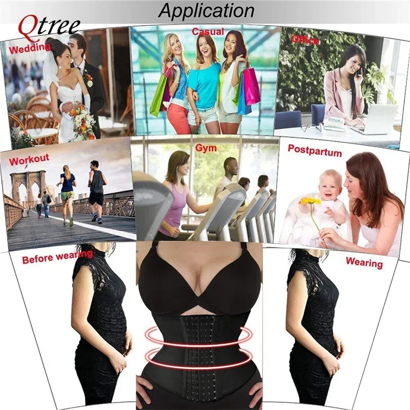Elegant Sculpting Waist Trainer Belt | Premium Women’s Compression Girdle