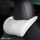 Neck Pillow Headrest Pillow Automobile Seat Neck Rest Auto Seat Head Support Pillow  Accessories suit For Tesla Model 3 Y X S