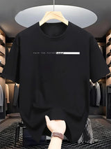 High Street Letter Print Cotton Tee
