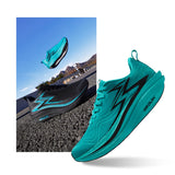361 Degrees Flame 4.0 MIX Men‘s Running Shoes Racing Marathon Carbon Plate Stable Wear-resistant Jogging Male Sneaker 672512204