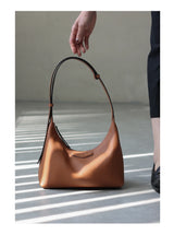 New Arrival Underarm Bag Women Genuine Leather Crossbody Bag Fashion Female Nylon Handbag Luxury Messenger Purses
