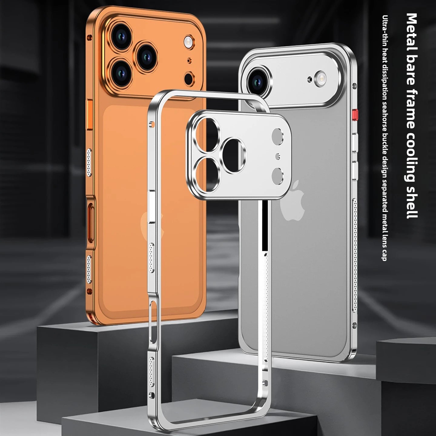 CNC Alloy Bumper Case with Lens Protection