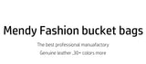 MENDY Women Bags Handbags Bucket Bag 18/22 Big Small Fashion Tote Bag Genuine Leather Luxury Quality Designers Lady Hand Bags