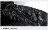 Men's Quilted Hooded Parka – Warm Winter Jacket