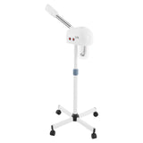 750ml Ozone Facial Steamer Height Adjustable Sprayer 360° Rotatable Movable Skin Care Equipment for Salon Beauty Spa White/Black