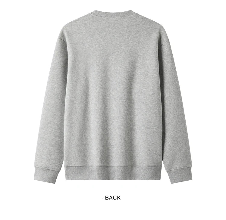 Semir Unisex Sweatshirt Regular Shoulder Crew Neck Soft Cotton Feel Pullover Everyday Casual Style Autumn Top 2026