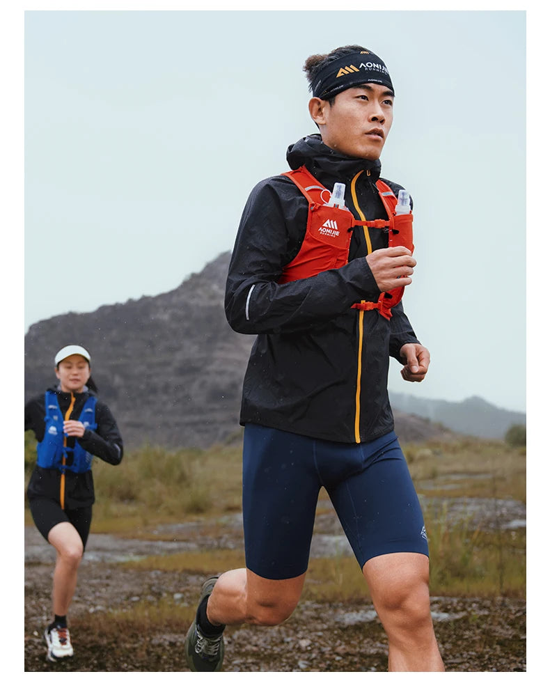 AONIJIE C9116 Unisex 10L Sports Running Backpack Lightweight Off-Road Hydration Pack for Hiking Off-road Cycling Race Marath