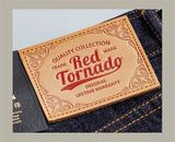 Red Tornado 14oz Selvedge Denim — Loose Straight Jeans