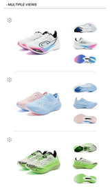 QIAODAN Feiying PB3 Enhanced Edition Professional Marathon Carbon Board Running Shoes 2025 Men's Sneakers QDB023251299T