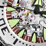 ADDIESDIVE luxury men's skeleton automatic watch sapphire glass BGW9 luminous diver's watch 200m men analog mechanical watches