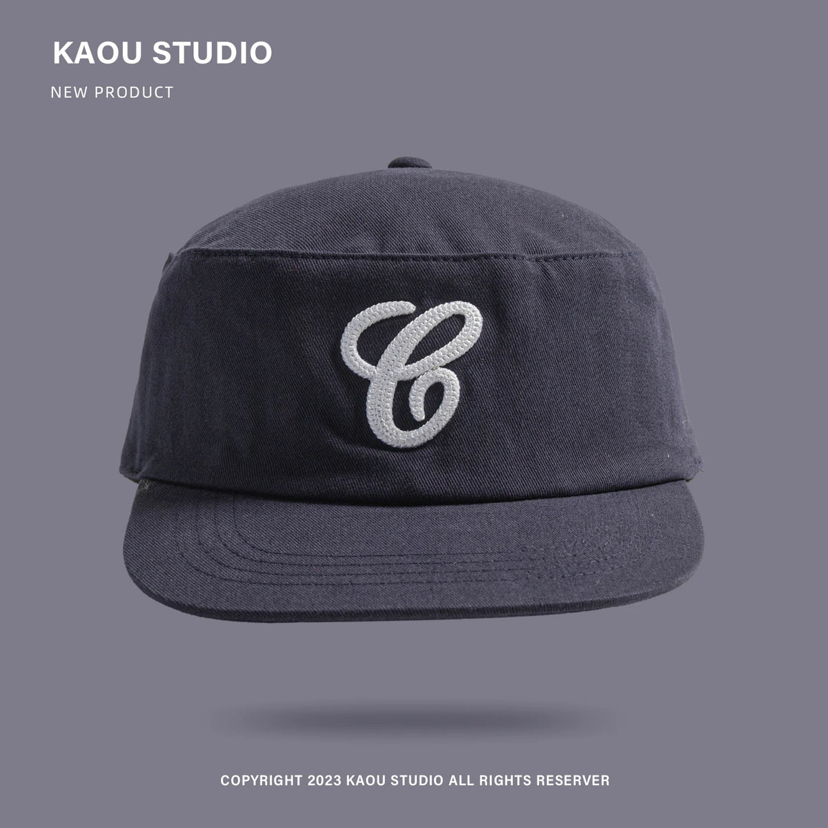 Unisex Adjustable Flat Top Baseball Cap