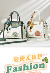 Women's Patchwork Shoulder & Crossbody Bag