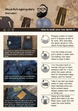 MADEN 14oz Selvedge Raw Denim Jeans – Heritage Straight Fit
