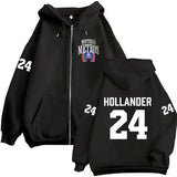 Ilya Rozanov 81 Boston Raiders Fleece Zip Hoodie