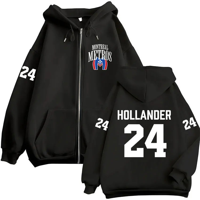 Ilya Rozanov 81 Boston Raiders Fleece Zip Hoodie