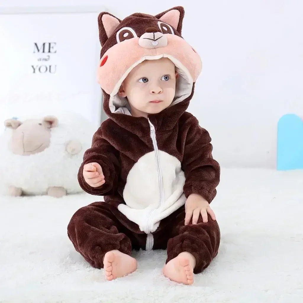 Cozy Lion King Baby Kigurumi Jumpsuit