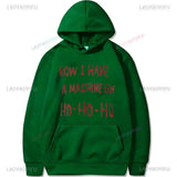 Now I Have A Machine Gun Die Hard Mclane Naktomi Plaza Unisex Jumper Sweater Men Women New in Hoodies & Sweatshirts Pullover