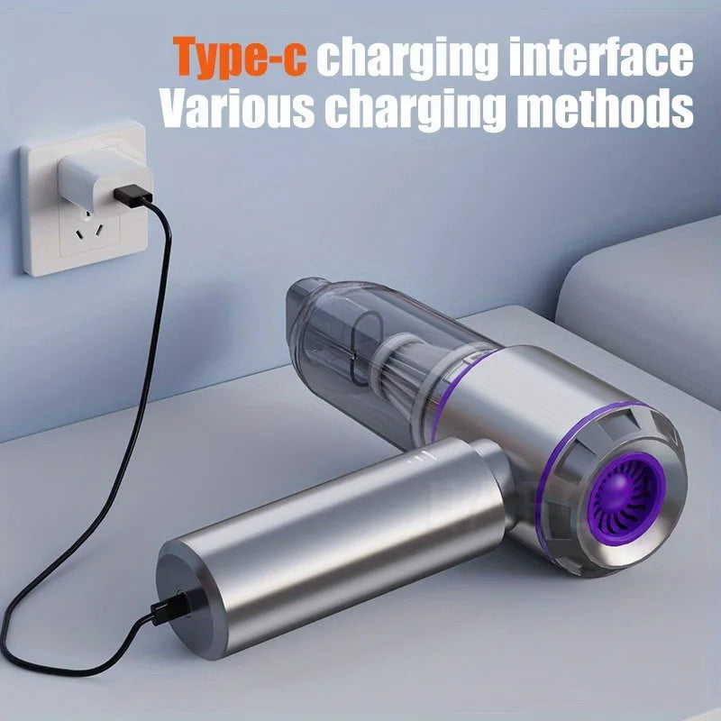 Cordless Handheld Vacuum 30000Pa | Brushless Motor 4-in-1