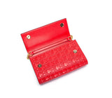 Luxury Letter Print Sequin Crossbody Bag