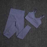 TRY TO BN Gym Sets Woman 2 Piece Sports Bra High Waisted Leggings Fitness Sportswear Women's Tracksuit Yoga Wear Workout Clothes