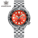 STEELDIVE SD1975 Luxury Auto Watches Men Dive Watch 300m Waterproof C3 Luminous Clock Sapphire Mirror NH35 Mechanical Wristwatch