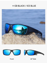 KDEAM Men's Polarized Cycling Sunglasses – TR90 Frame
