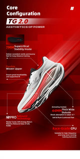 QIAODAN LEILI Men's Cushioned Running Shoes