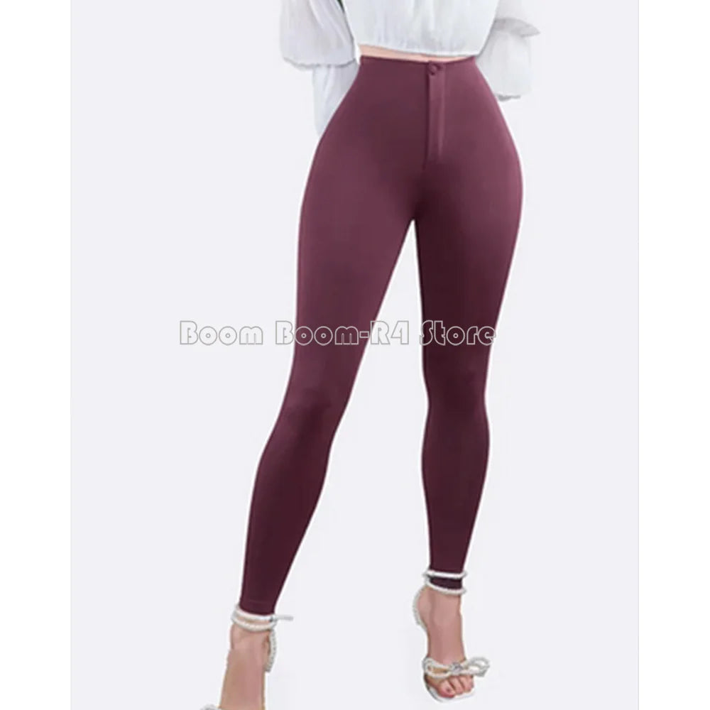 High Waisted Yoga Pants for Women - Tummy Control Push Up Gym Leggings
