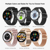 2026 New Lady Fashion Smart Watch women AMOLED HD Screen GPS Sport Heart Rate Bluetooth Call Waterproof Outdoor Smartwatch Women
