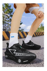 Men Marathon Running Shoes Carbon Plate Training Race Sports Outdoor Breathable Lightweight Women Comfortable Athletic Sneakers
