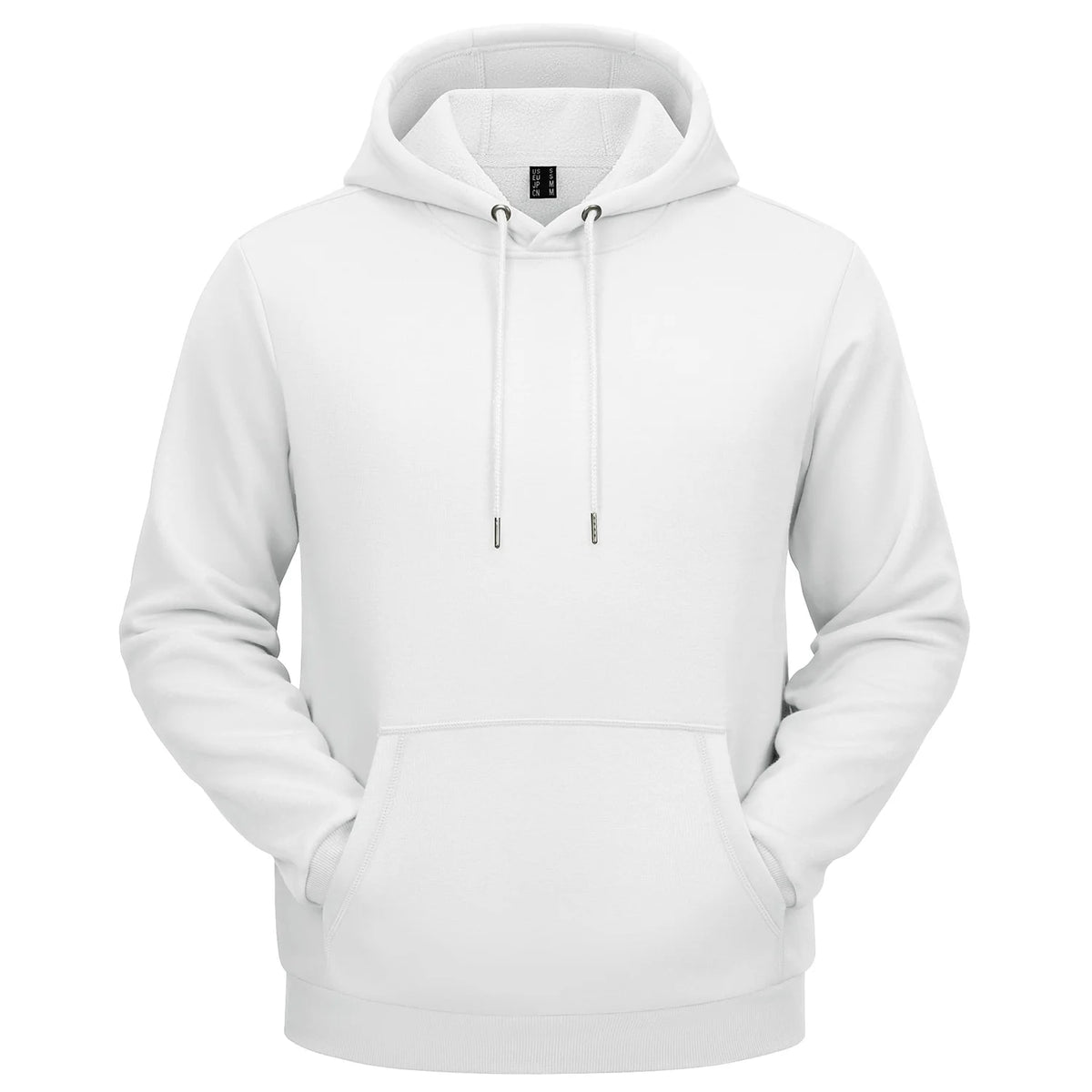TACVASEN Autumn Winter Fleece Hoodies Mens Thermal Warm Hooded Sweatshirts Pockets Casual Hoodies Pullover Tops Male