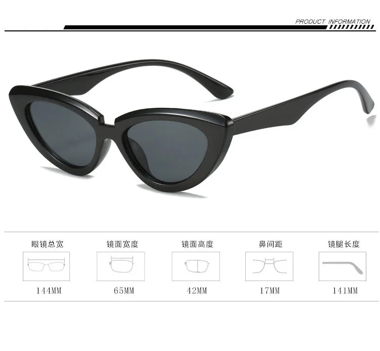 Women's Vintage Cat Eye Sunglasses – UV400