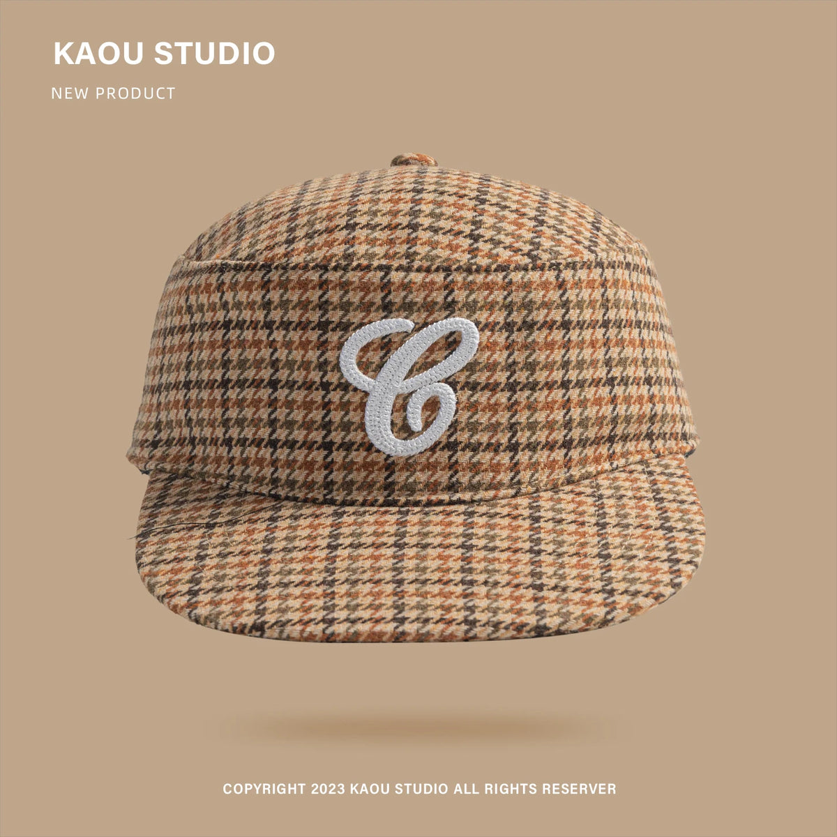 Unisex Adjustable Flat Top Baseball Cap