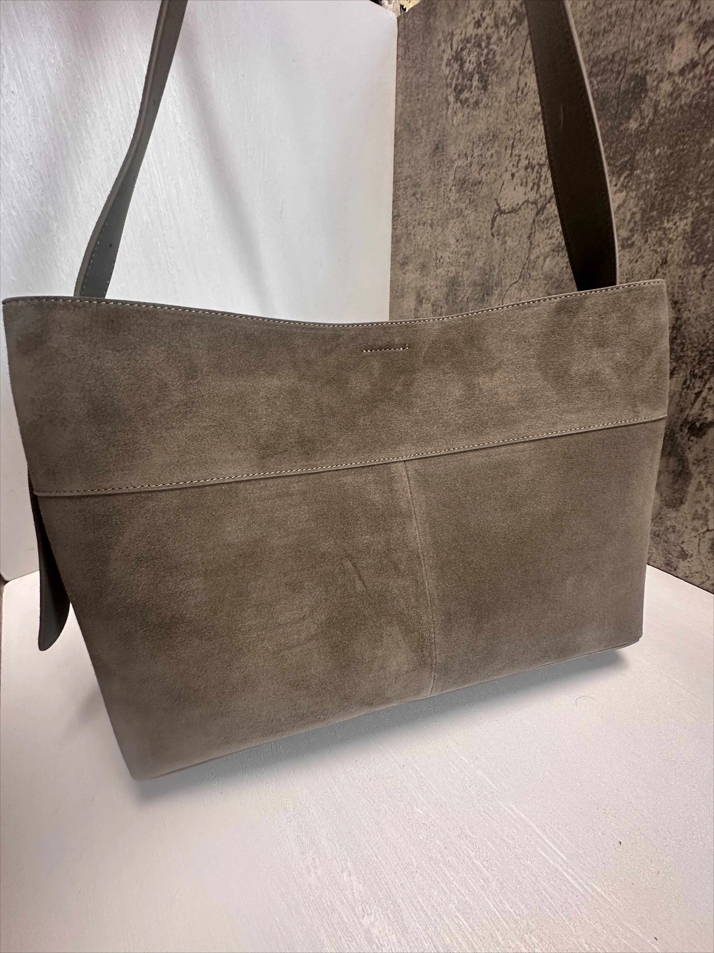 Motingsome Oversize Women Bag Luxury Suede Leather Winter Bags Frosted Cow Skin Handbag and Purses Retro Lady Tote 2024 New