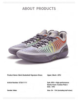 361 Degrees Joker 2 GT Men Basketball Shoes New Trendy Leather Breathable Shock-Absorbing Wear-resistant Male Sneakers 672611111