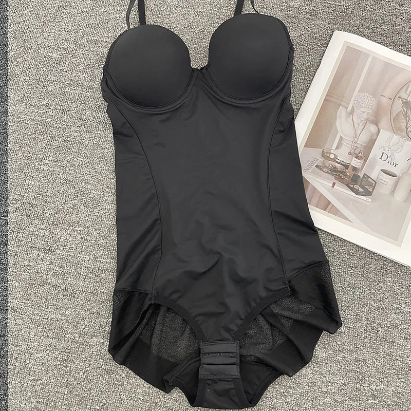 Women Shapewear Bodysuit Tight Slimming body Shaper Bodysuit with Bras