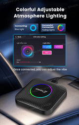 2026 CarlinKit 3-in-1 Wireless CarPlay & Android Auto AI Box