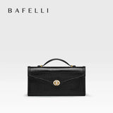 BAFELLI 2026 NEW WOMEN'S HANDBAG LEATHER WALLET PARTY SHOULDER DRESS PURSE LUXURY DESIGNER BRAND FEMALE EVENING BAGS CLUTCHES