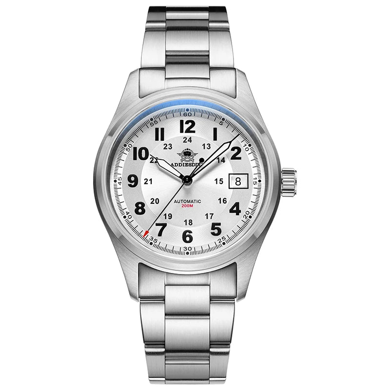 ADDIESDIVE Luxurious Men's Automatic Watch NH35A Mechanical Watch Sapphire Glass 200m Waterproof Analog Luminous Watches AD2048