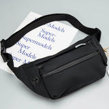 Men Women Waist Bag Pack Waterproof For Male Belt Pouch Belly Banana Ladies Kangaroo Bum Hip Husband Phone Work Purse Sack D5N0