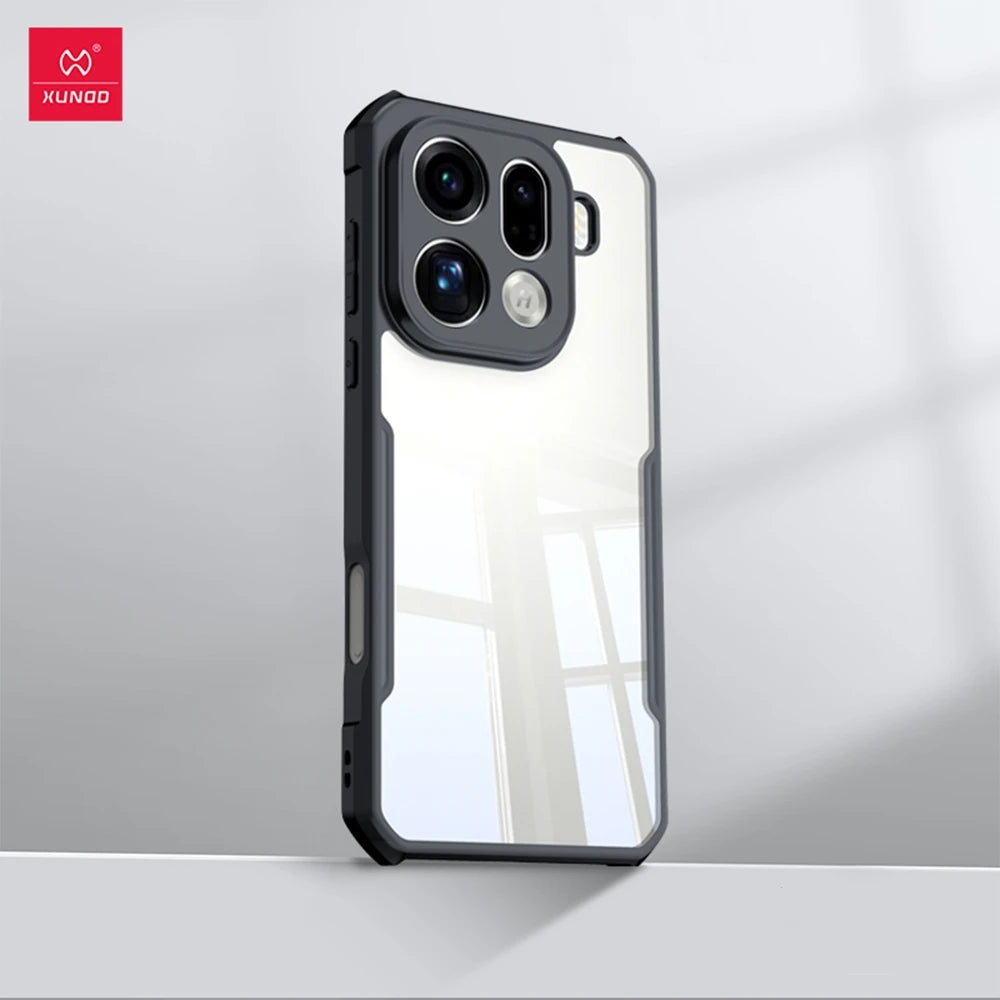 XUNDD Clear Case for OPPO Find X9 & X9 Pro